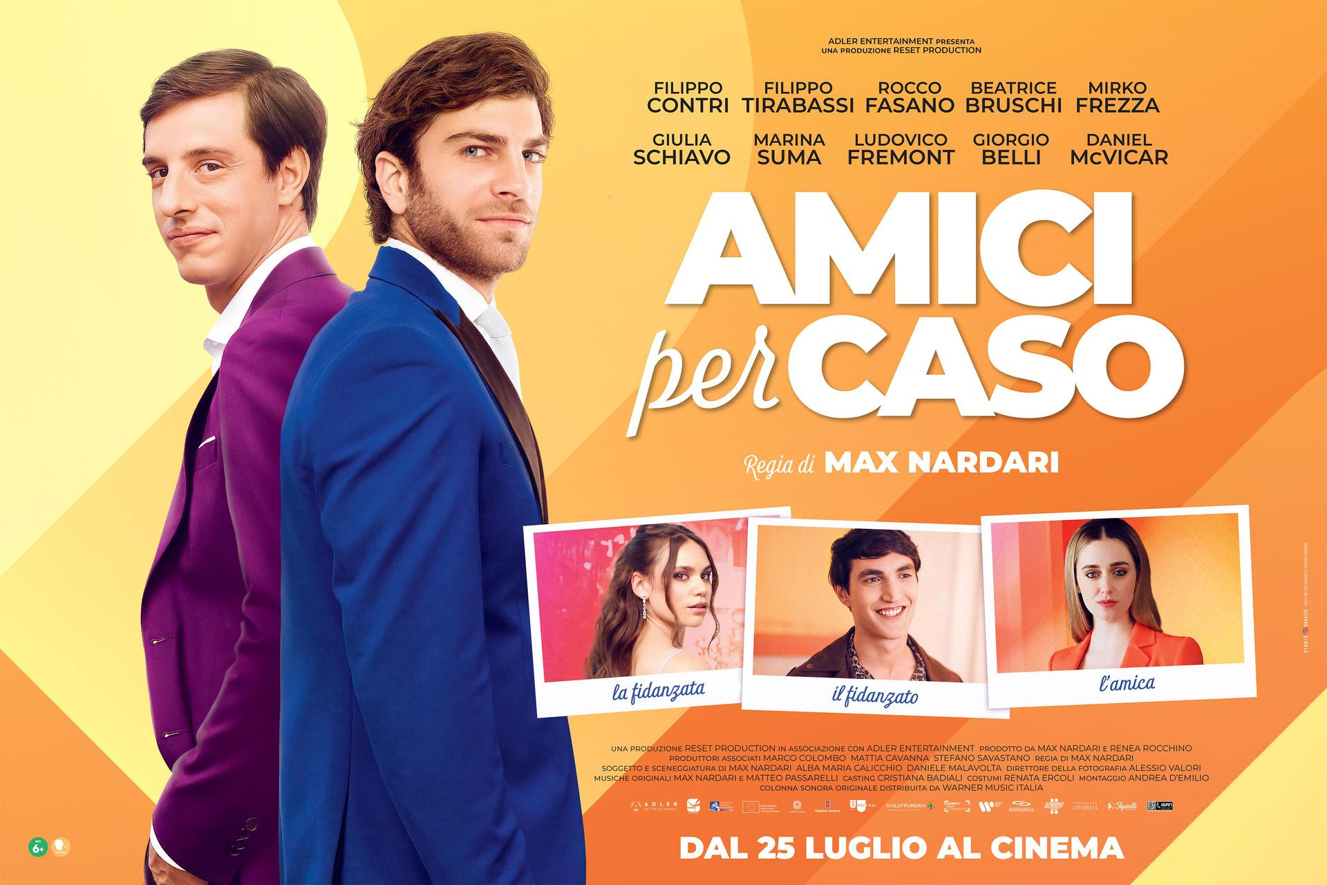 Il trailer di AMICI PER CASO al cinema dal 25 luglio