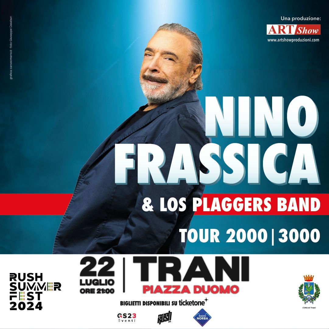 Nino Frassica con la Los Plagger Band per il Rush Summer Fest