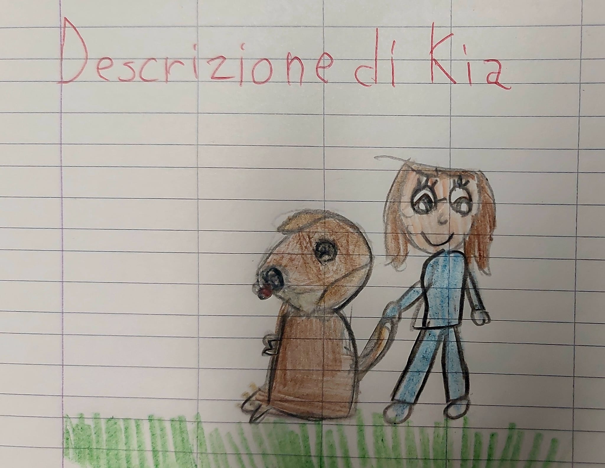 Bambina ricoverata al Meyer stringe amicizia con il cane Kia e la sua classe si mobilita per starle vicino