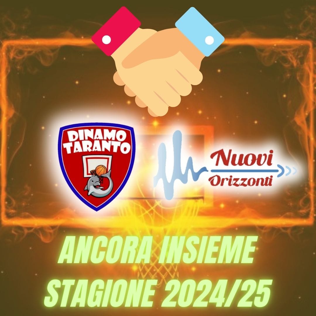 Dinamo Nuovi Orizzonti, si rinnova la partnership con NUOVI ORIZZONTI