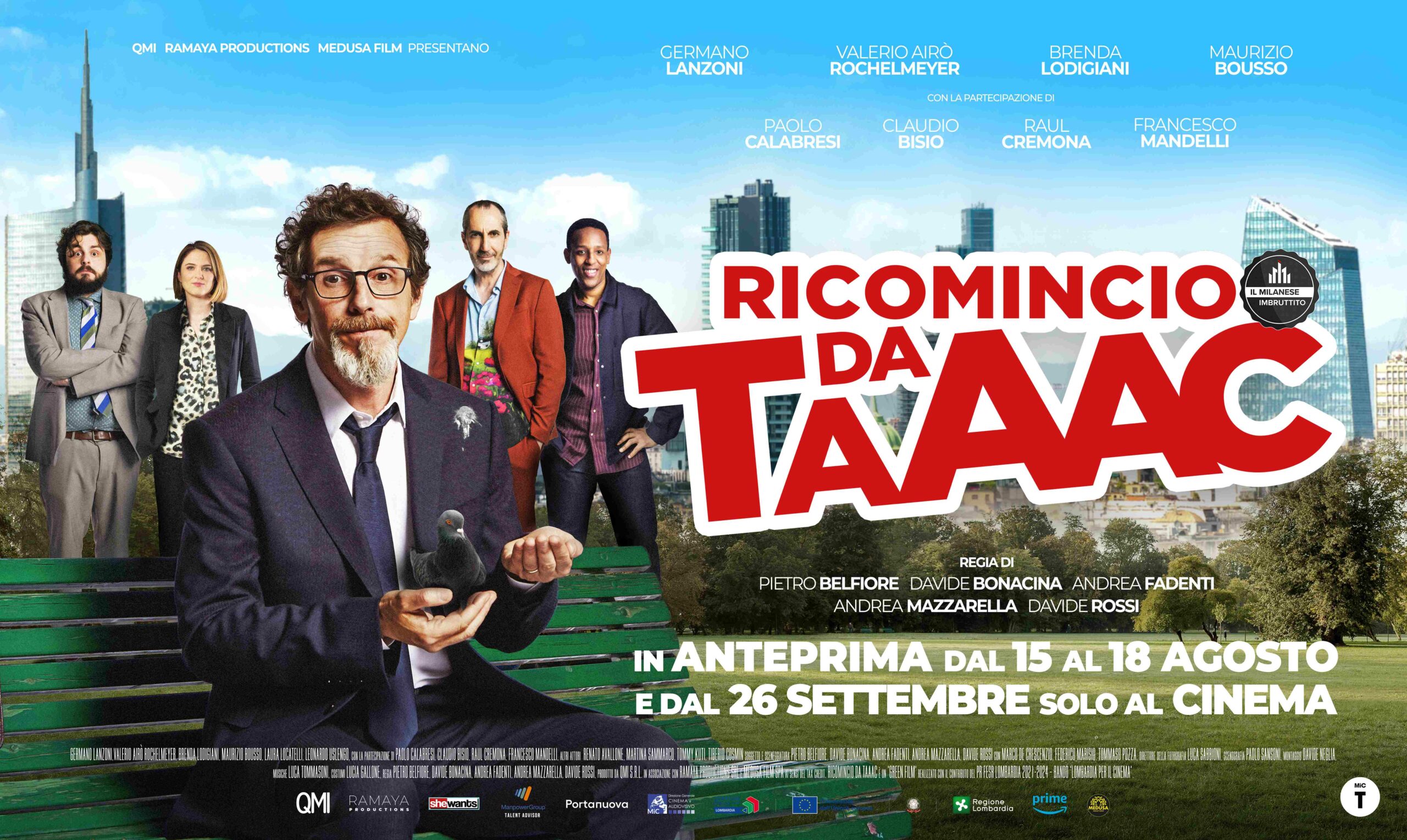 RICOMINCIO DA TAAAC, il trailer del secondo film de IL MILANESE IMBRUTTITO