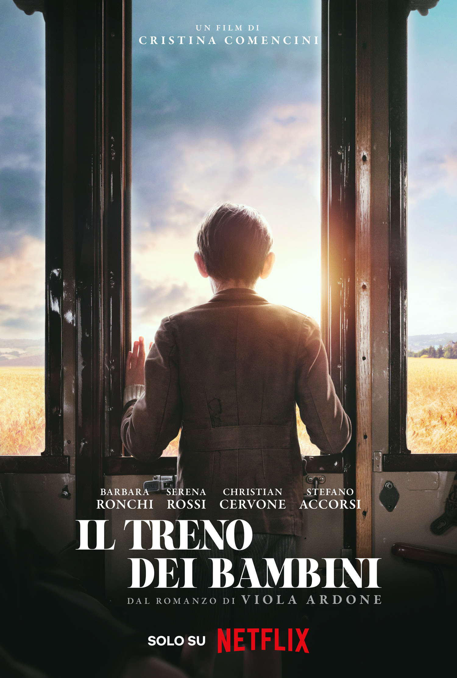 IL TRENO DEI BAMBINI di Cristina Comencini – Il teaser poster (prossimamente su Netflix)