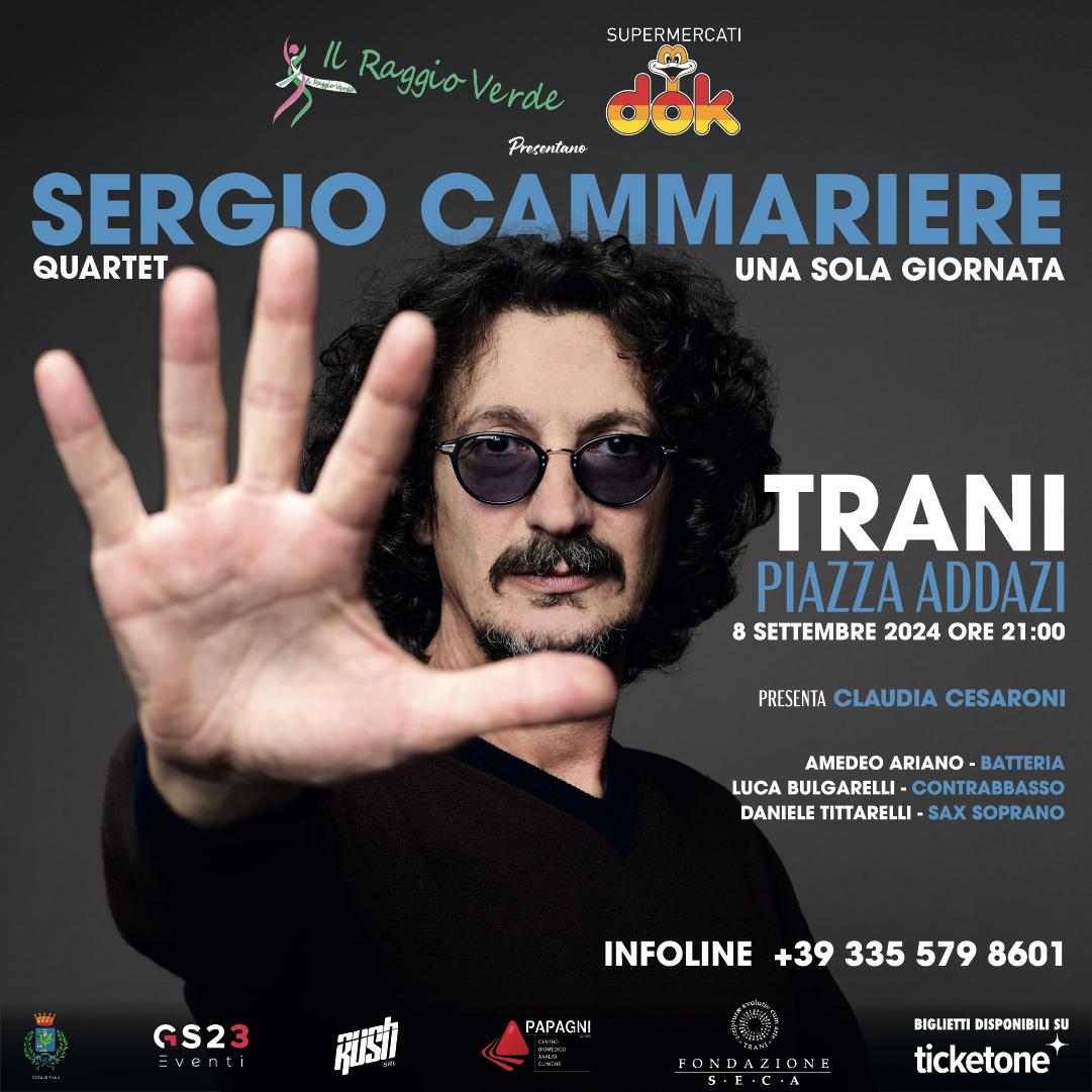 Sergio Cammariere live a Trani in favore delle donne colpite da tumore al seno