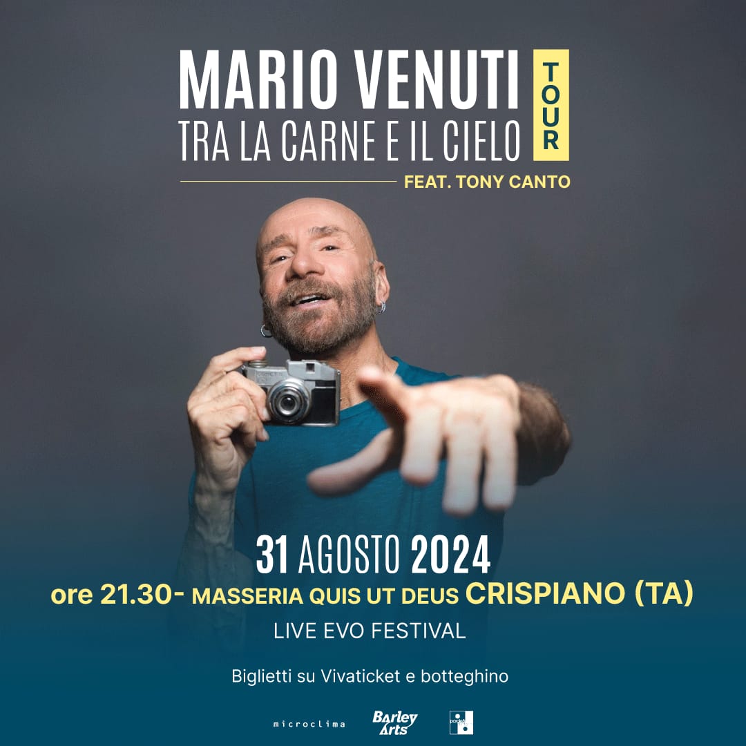 MARIO VENUTI IN DUO CON TONY CANTO PER LIVE EVO a Crispiano