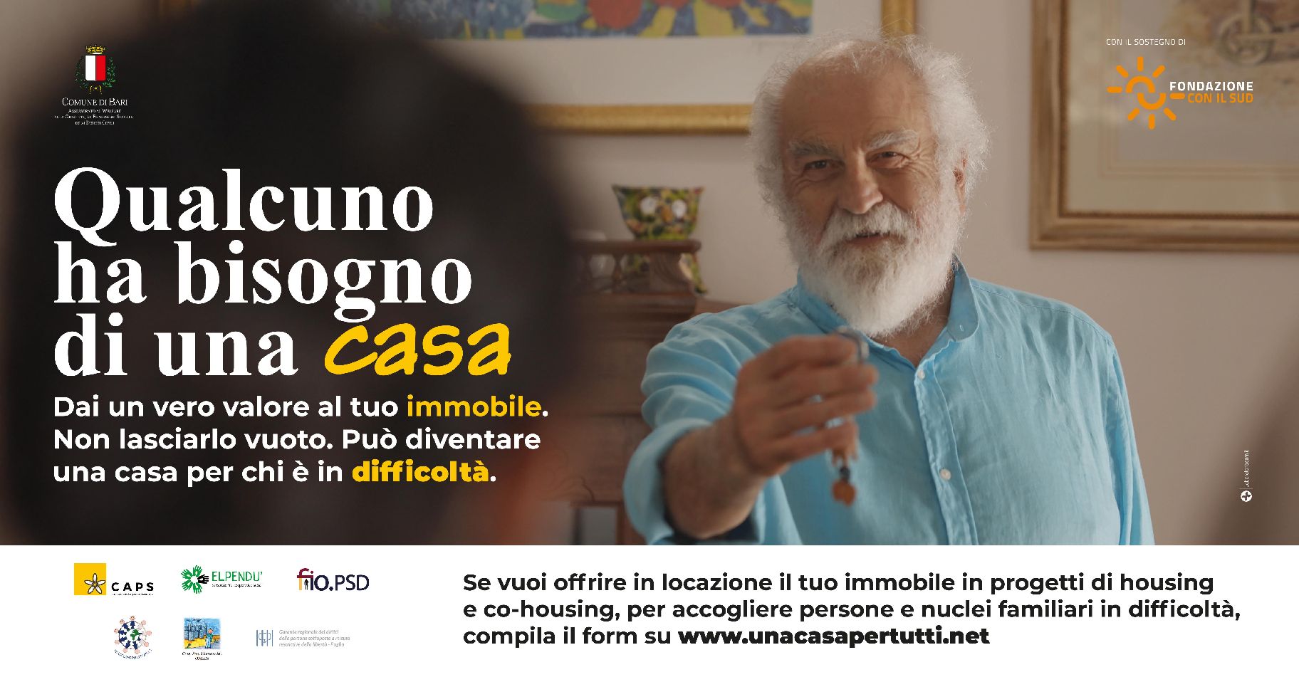 Al via il progetto di social housing “Una casa per tutti” della cooperativa Caps