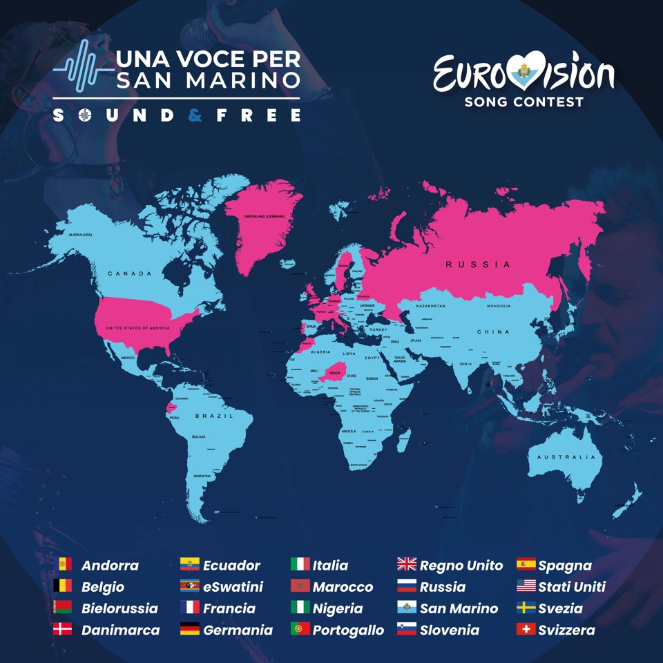 Dal 26 settembre iniziano i casting per “Una Voce per San Marino”, il festival che premia con la partecipazione all’Eurovision Song Contest