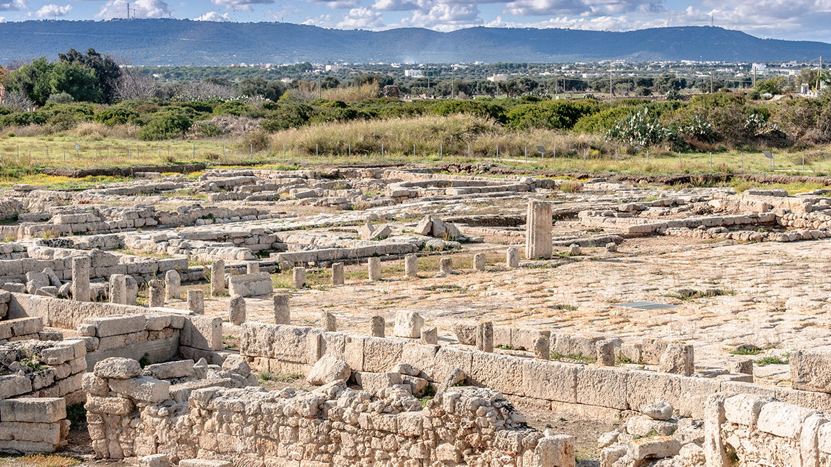 Il parco archeologico Egnazia è una perla del litorale adriatico pugliese