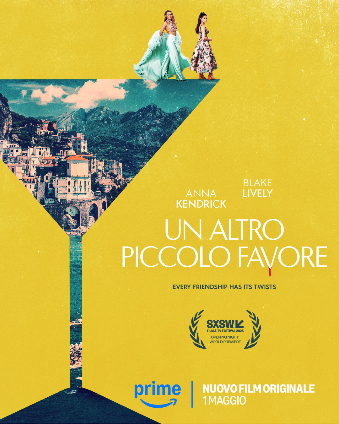 “Un altro piccolo favore”: il sequel con Anna Kendrick e Blake Lively debutterà su Prime Video il 1° maggio